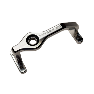 Taylor AGFRC billet servo horn support brace with engraving, alternate angle
