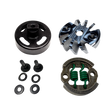 Full Taylor Kraken V3 clutch upgrade kit with bell housing, clutch backplate, hardware and shoe assembly