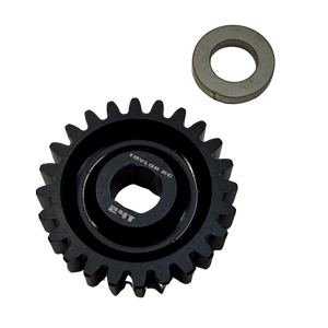 Taylor RC Blackbone pinion gear 24T in black with washer, for Losi 5ive, 5T 2.0 and MCD (for Blackbone bell only)