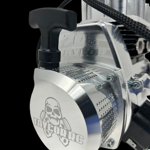 TAYLOR 70cc Billet Twin Cylinder RC Engine Complete Package