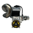 Motor engine on a white background
