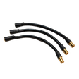Taylor RC 8AWG cable extenders for VESLA.5 or VEKTA.5E, KRC412, angled view showing the three bullet-connector leads