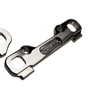 Taylor MCD Billet 7075 HD Front Hinge Pin Braces (2)