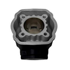 Metal mechanical component on a white background