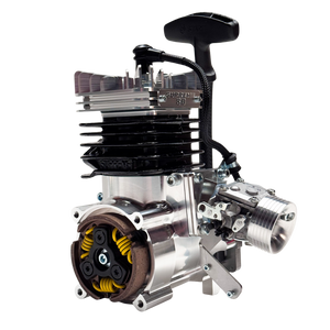 Engine component on a white background