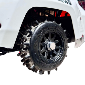 Taylor 195mm Super Spike Wheel Tyres Pre-Mounted 24mm hex (2pcs)