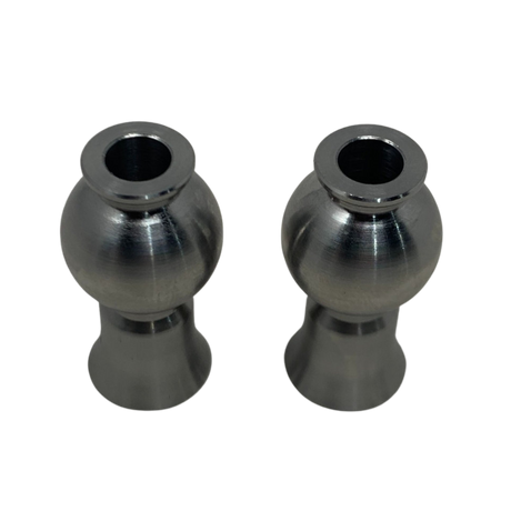 TAYLOR Titanium BAJA Front Arm / Hub Balls (2)