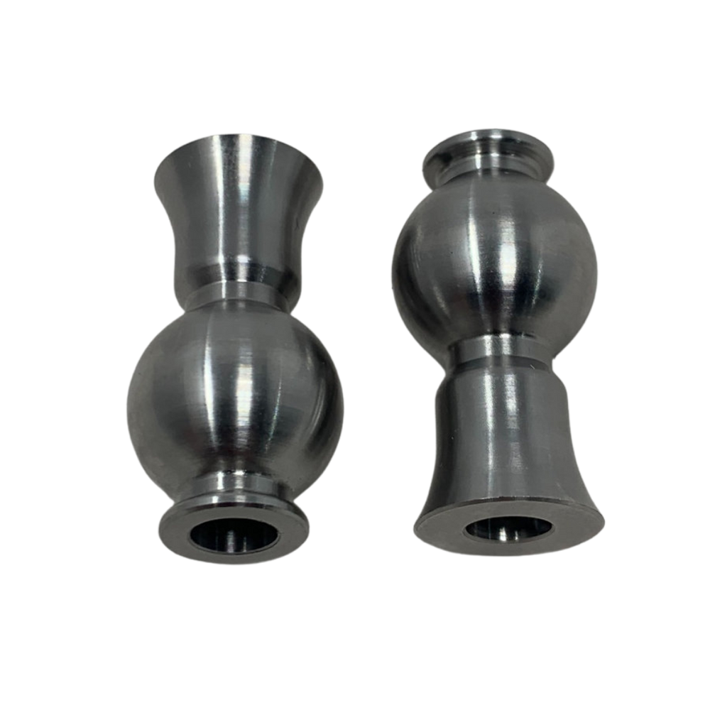 TAYLOR Titanium BAJA Front Arm / Hub Balls (2)