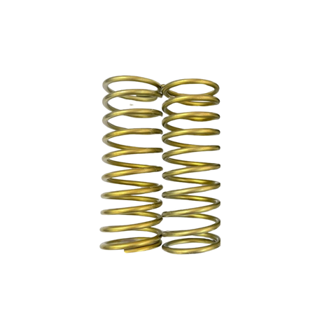 TZZ titanium front shock springs, 4.0mm mid in gold