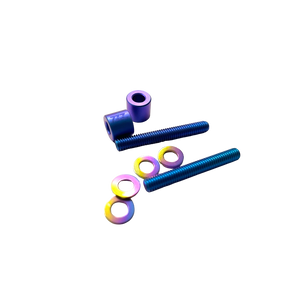 TZZ Titanium Baja Rear Turnbuckle Set (10.5mm/12mm/13.5mm)