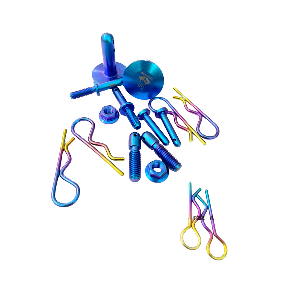 TZZ Titanium Kraken SX5 Complete Quick Release cage kit