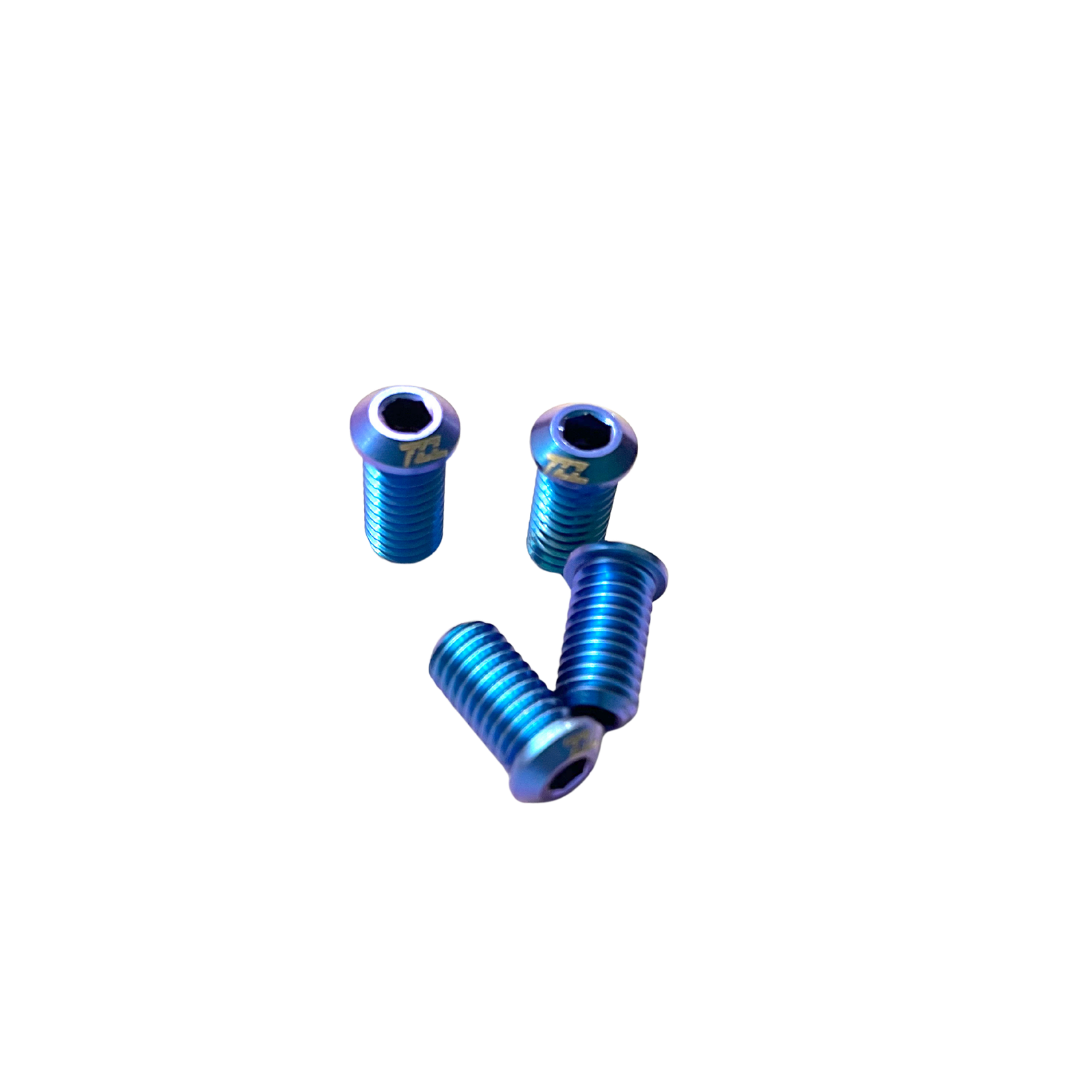 TZZ Titanium Losi 5T, 5ive 2.0 & 5B Droop Screw Set (4)