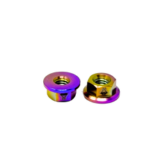 TZZ Titanium alloy Flanged Nut Set (2pcs) M4-M6