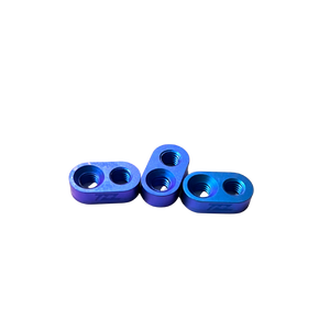 TZZ Titanium MCD Engine Mount Chassis Slot Inserts (3)