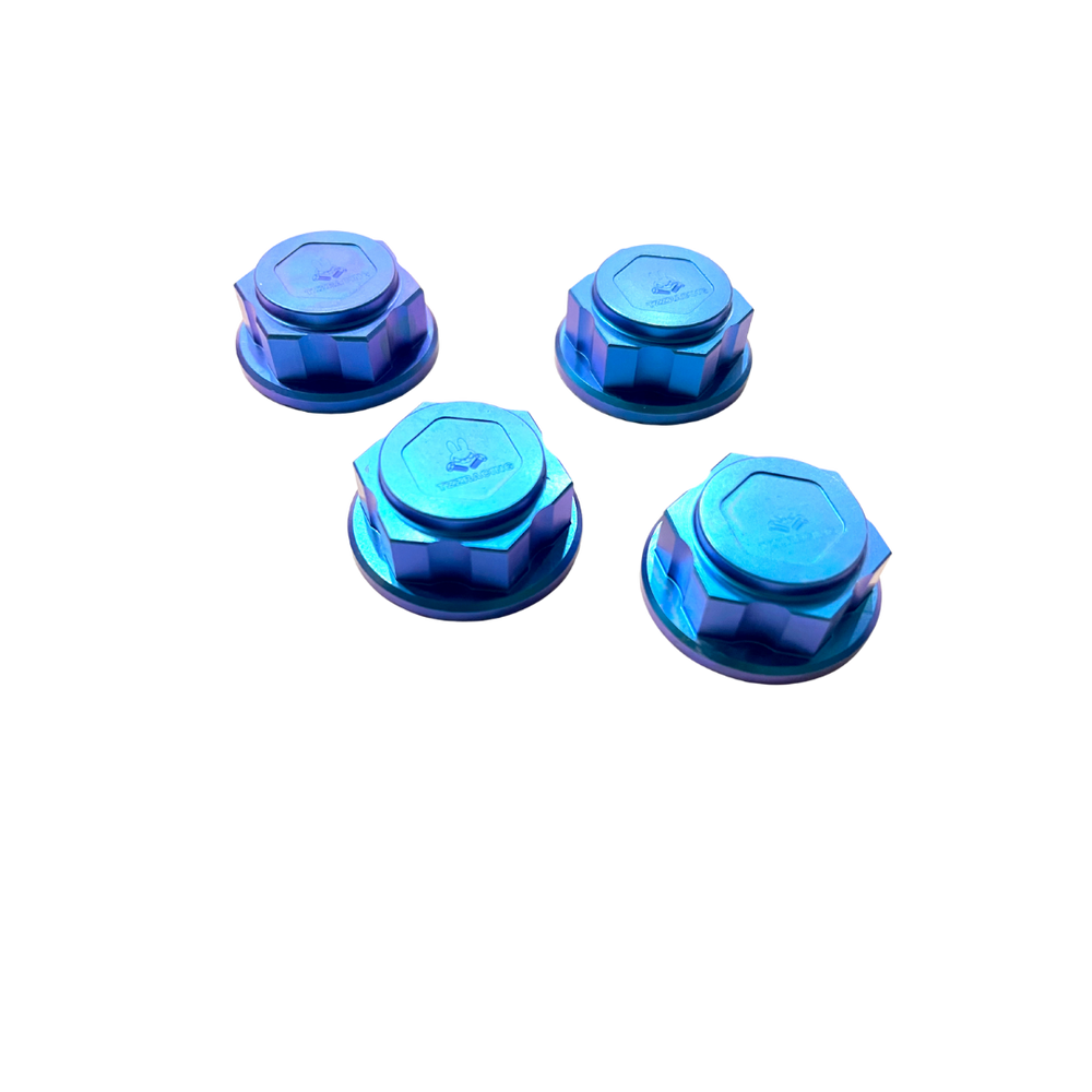 TZZRACING Titanium alloy Wheel Nuts (4)- All Losi 5IVE/Kraken Thread