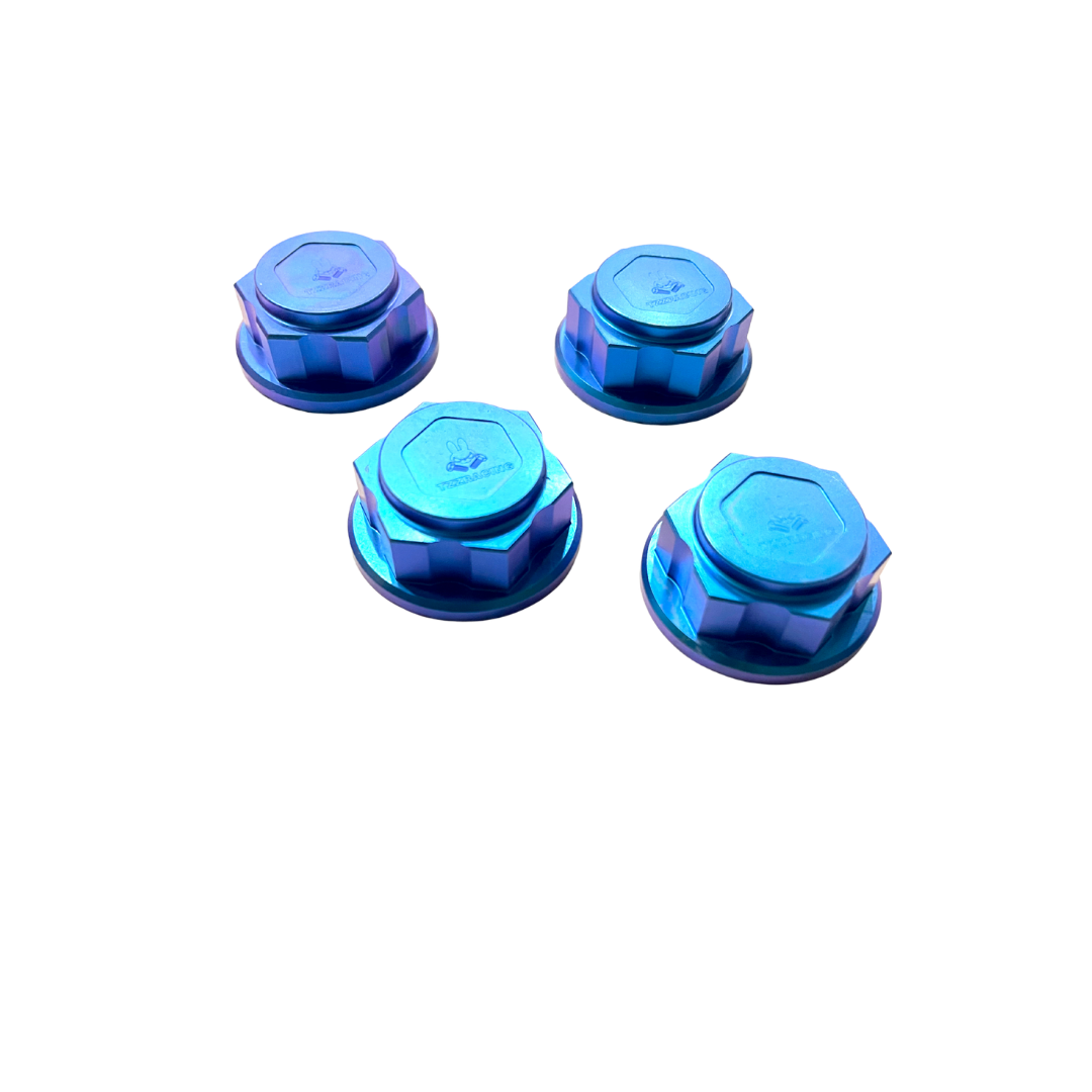 TZZRACING Titanium alloy Wheel Nuts (4)- All Losi 5IVE/Kraken Thread