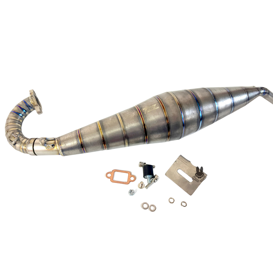 TZZ RACING Titanium Baja 5B 29-39cc Side Exhaust Pipe