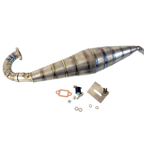 TZZ RACING Titanium Baja 5B 29-39cc Side Exhaust Pipe