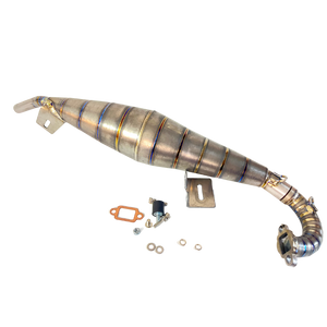 TZZ RACING Titanium Baja 5B 29-39cc Side Exhaust Pipe