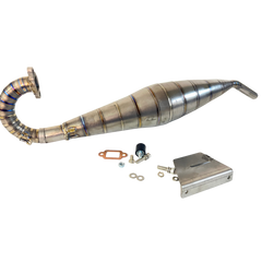 TZZ RACING Titanium Kraken Vesla 29-39cc Side Exhaust Pipe