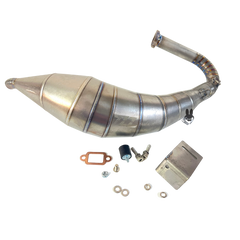 TZZ RACING Titanium MCD RR5/W5/XR5 29-39cc Exhaust Pipe