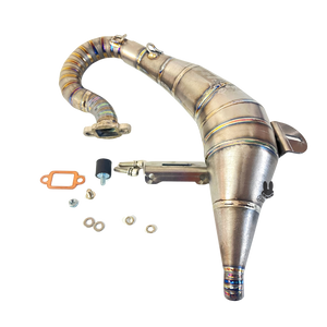 TZZ RACING Titanium TLR 5B 29-39cc Exhaust Pipe