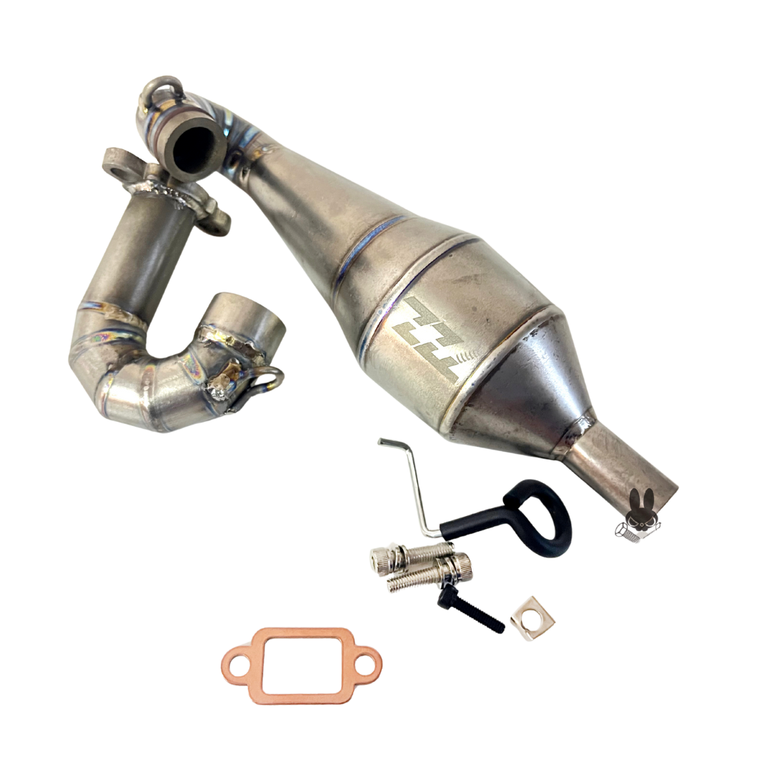 TZZ RACING Titanium Tuned Pipe For Baja（23-29cc）