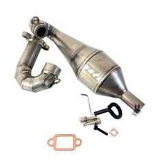 TZZ RACING Titanium Tuned Pipe For Baja（23-29cc）