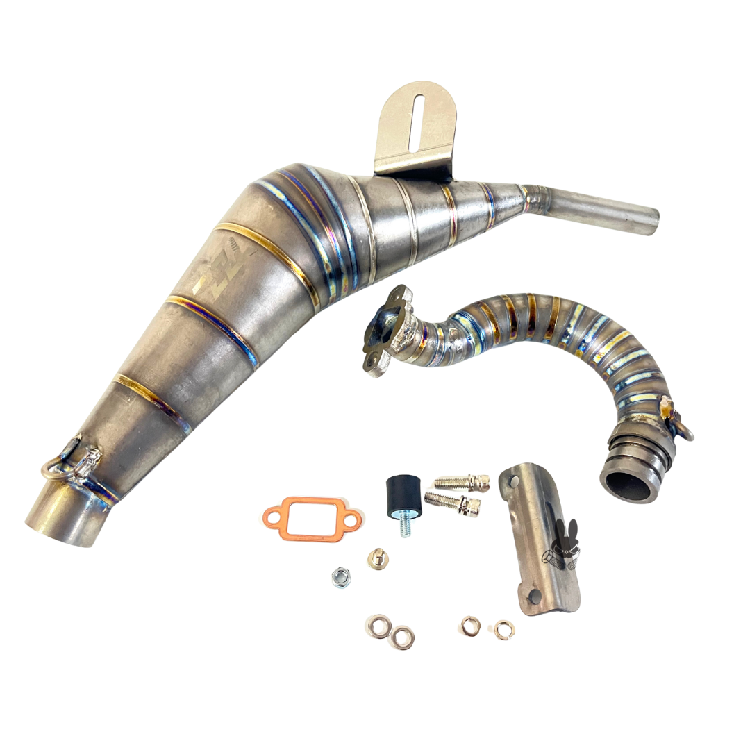 TZZ RACING Titanium Losi 5T 26-36cc Exhaust Pipe