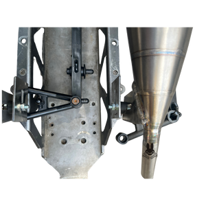 TZZ Racing Baja Titanium Twin Exhaust Pipe Kit (SX5/TSK/TC Cage)